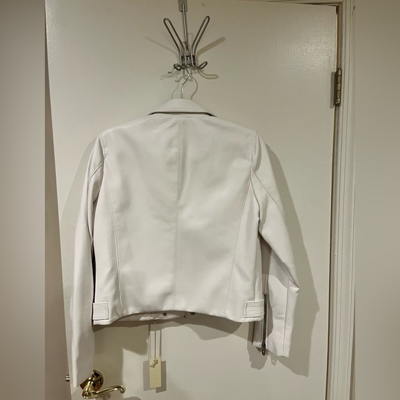 White Leather Jacket - Blank NYC - Picture 6 of 6